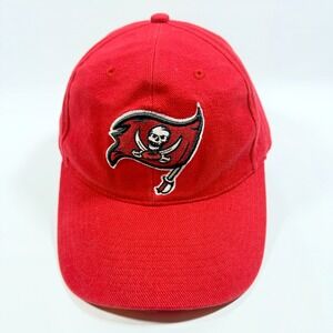 Tampa Bay Buccaneers Hat NFL Red Strapback Unstructured Relaxed Dad Cap